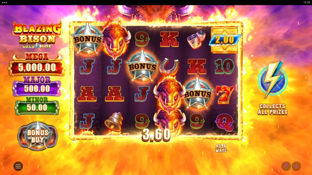 Blazing Bison Gold Blitz Slot